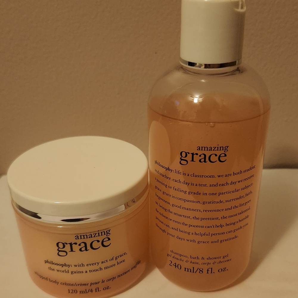 HP Brand new Amazing Grace body crème and gel